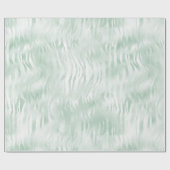 Glam Mint Zebra Print Cadeaupapier (Vlak)