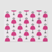 Glam Mode Diva Birthday Party Tissuepapier (Voorkant)