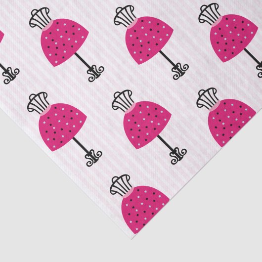 Glam Mode Diva Birthday Party Tissuepapier (Detail)