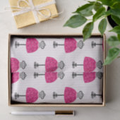 Glam Mode Diva Birthday Party Tissuepapier (Geschenk)