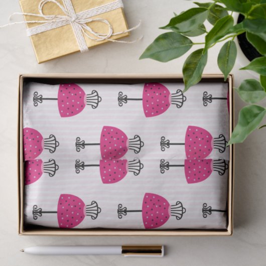 Glam Mode Diva Birthday Party Tissuepapier (Geschenk)