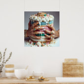 Glam mode luxe lifestyle foto poster (Keuken)