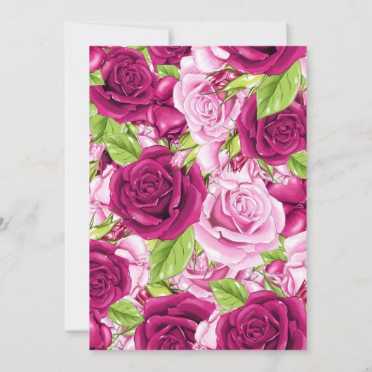 Glam Mode Show Kaart (Achterkant)