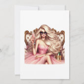 Glam Mode Show Kaart (Achterkant)