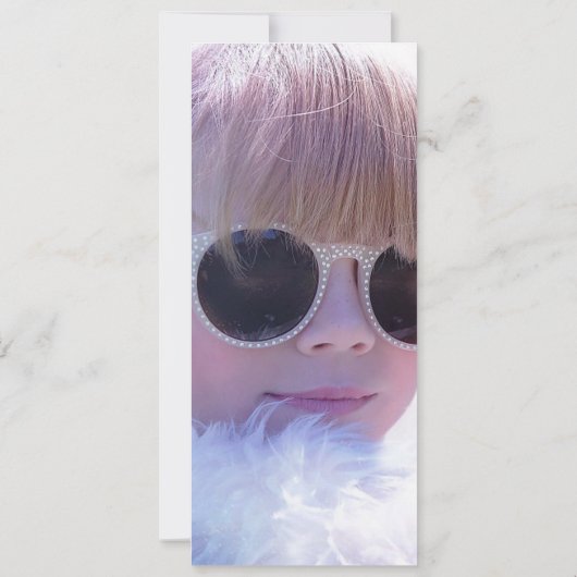 Glam Mode Show Night Kaart (Achterkant)