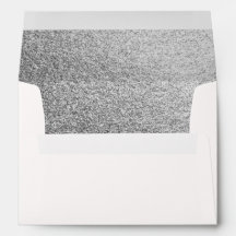 Glam Modern Silver Grey Glitter Sparkle Glam Chic