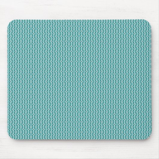 Glam Mousepad, geraffineerd, Blauwgroen Muismat (Voorkant)