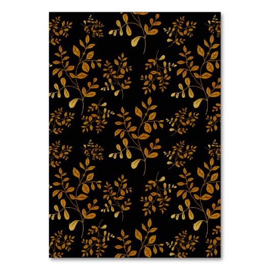 Glam Mystiek Zwart Goud Wolken Maan Bruiloft Kaart (Achterkant)