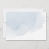 Glam navy Silver kalligrafie met uitzondering van Save The Date (Achterkant)