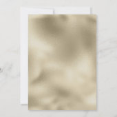 Glam navyblauw goud witte orchidee Details Program Kaart (Achterkant)