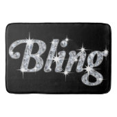 Glam nep diamanten sparren sms design badmat (Voorkant)