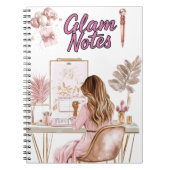 GLAM NOTES NOTITIEBOEK (Voorkant)