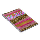 glam notitieboek  (Rechterzijde)
