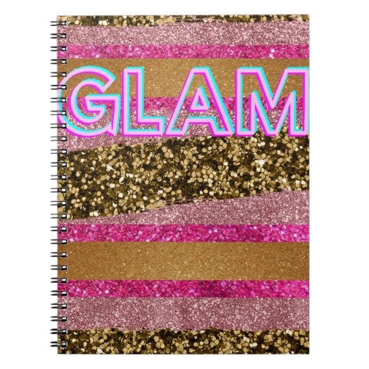 glam notitieboek  (Voorkant)