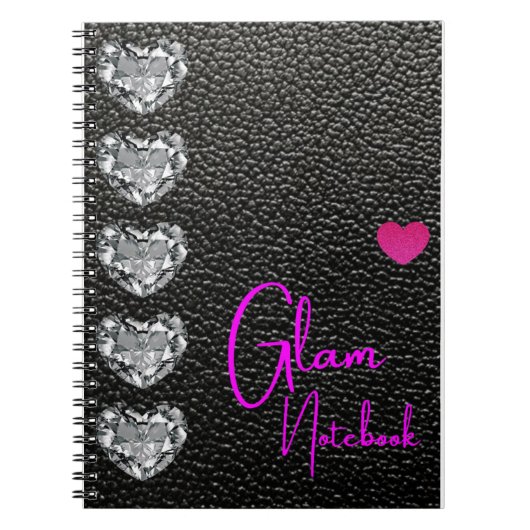 glam notitieboek  (Voorkant)