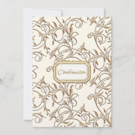 Glam Old Hollywood Regency Girl Cross-bevestiging Kaart (Voorkant)