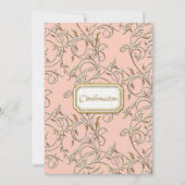 Glam Old Hollywood Regency Girl Cross-bevestiging Kaart (Voorkant)