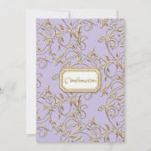 Glam Old Hollywood Regency Girl Cross-bevestiging Kaart (Voorkant)