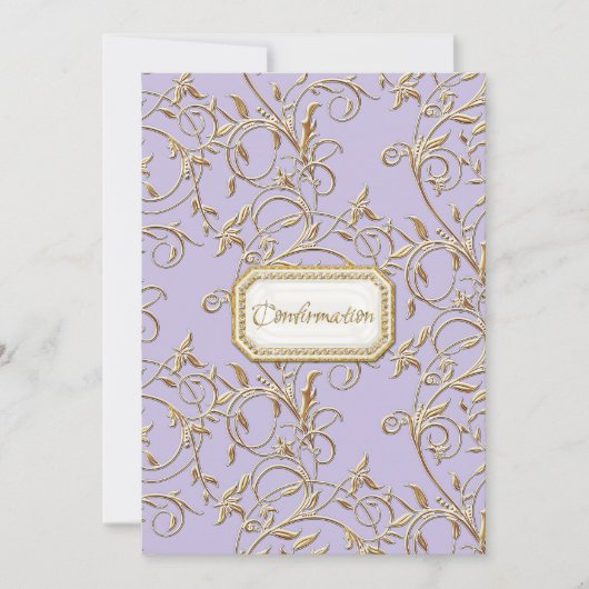 Glam Old Hollywood Regency Girl Cross-bevestiging Kaart (Voorkant)