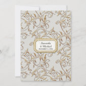 Glam Old Hollywood Regency Zwart Stropdas Lavendel Kaart (Voorkant)