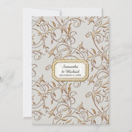 Glam Old Hollywood Regency Zwart Stropdas Lavendel Kaart (Voorkant)