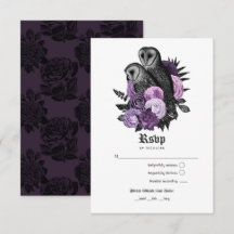  Glam Paarse Eigendom Gothic Wedding