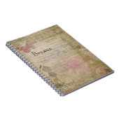  Glam Paris Shabby Chic Custom Notitieboek (Rechterzijde)