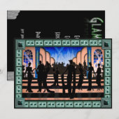 Glam Party Kaart (Voorkant / Achterkant)