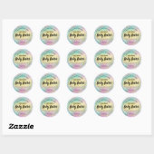 Glam Pastel Katoen Snoep Body Butter Labels (Vel)