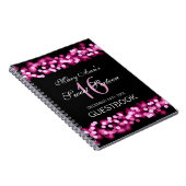 Glam Pink, 16-partijenboek Hollywood Notitieboek (Rechterzijde)