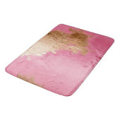 Glam Pink en Gold Badmat (Gekanteld)