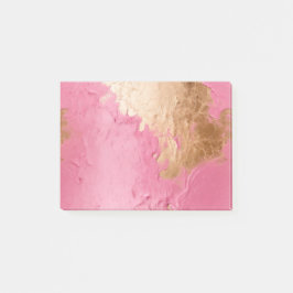 Glam Pink en Gold Post-it® Notes