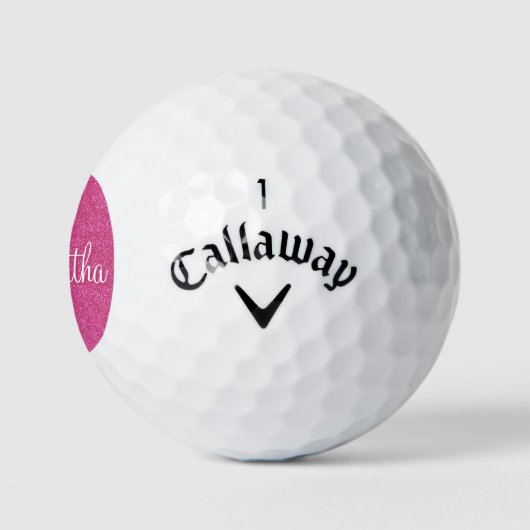Glam Pink Gifts Golfballen (Logo)