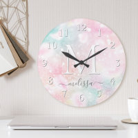 Glam Pink Glitter Pastel Girale Patroon