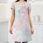Glam Pink Glitter Pastel Girly Pattern Schort<br><div class="desc">U kunt dit  roze handvat glitter patroon eenvoudig personaliseren met uw eigen naam en/of monogram.</div>