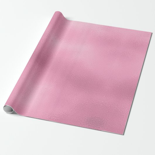 Glam Pink Ombre Cadeaupapier (Uitgerold)