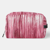 Glam Pink Tinsel Toilettasje (Achterkant)