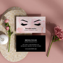 Glam PInk Waterverf Eyelash Browbar professioneel