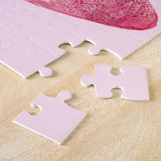 Glam Pink Witches Pet Legpuzzel (Zijkant)