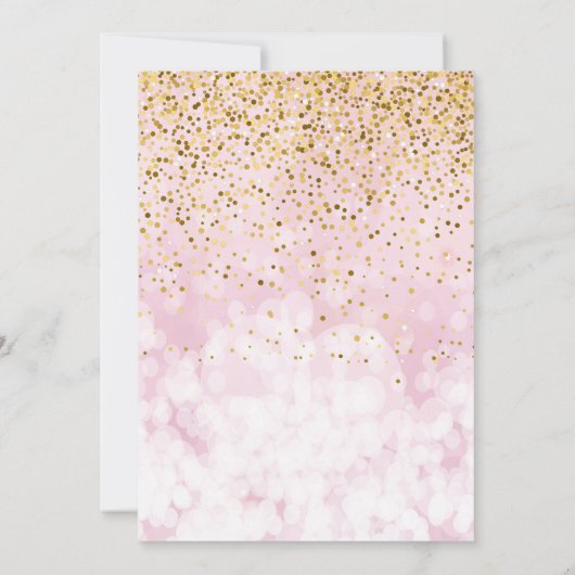 Glam proost op 21 jaar 21ste verjaardag bedankkaart (Achterkant)