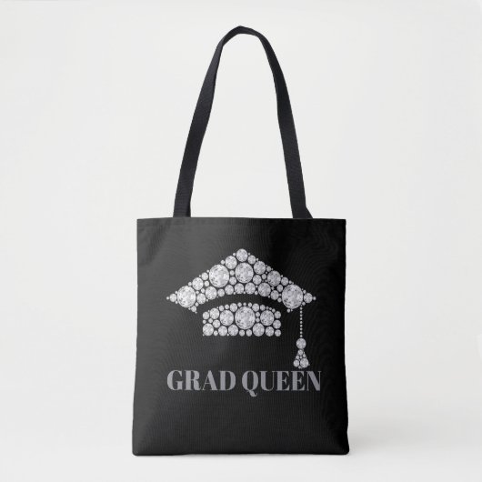 Glam Queen Graduation Tote Bag (Voorkant)