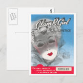 Glam R Girl Briefkaart (Voorkant / Achterkant)