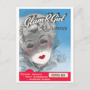 Glam R Girl Briefkaart