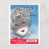 Glam R Girl Briefkaart (Voorkant)