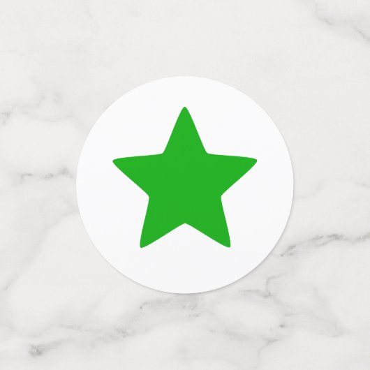 Glam Rainbow Unicorn Birthday Party Confetti (Kleine voorkant)