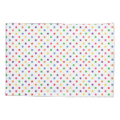 Glam Rainbow Unicorn Kussensloop (Achterkant)