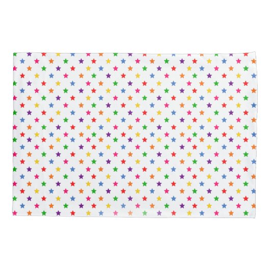 Glam Rainbow Unicorn Kussensloop (Achterkant)