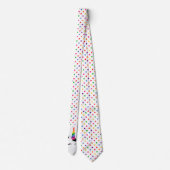 Glam Rainbow Unicorn Stropdas (Achterkant)