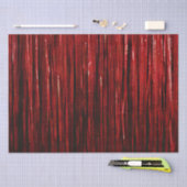 Glam Red Glitzy Bruiloft Tissuepapier (Craft)