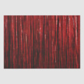 Glam Red Glitzy Bruiloft Tissuepapier (Voorkant)